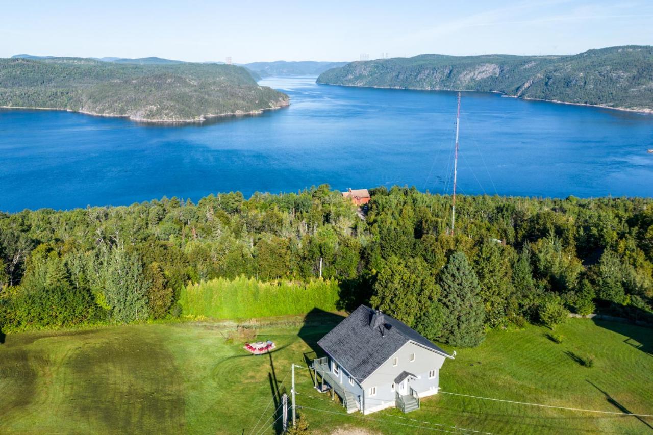 Sacre-Coeur Montfjord - Chalets, Vue Spectaculaire Et Spa. Chantafjord #4 מראה חיצוני תמונה