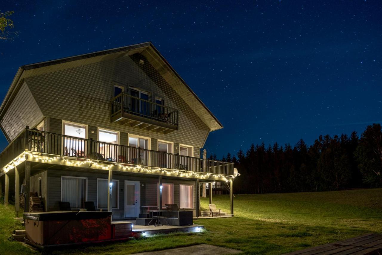 Sacre-Coeur Montfjord - Chalets, Vue Spectaculaire Et Spa. Chantafjord #4 מראה חיצוני תמונה