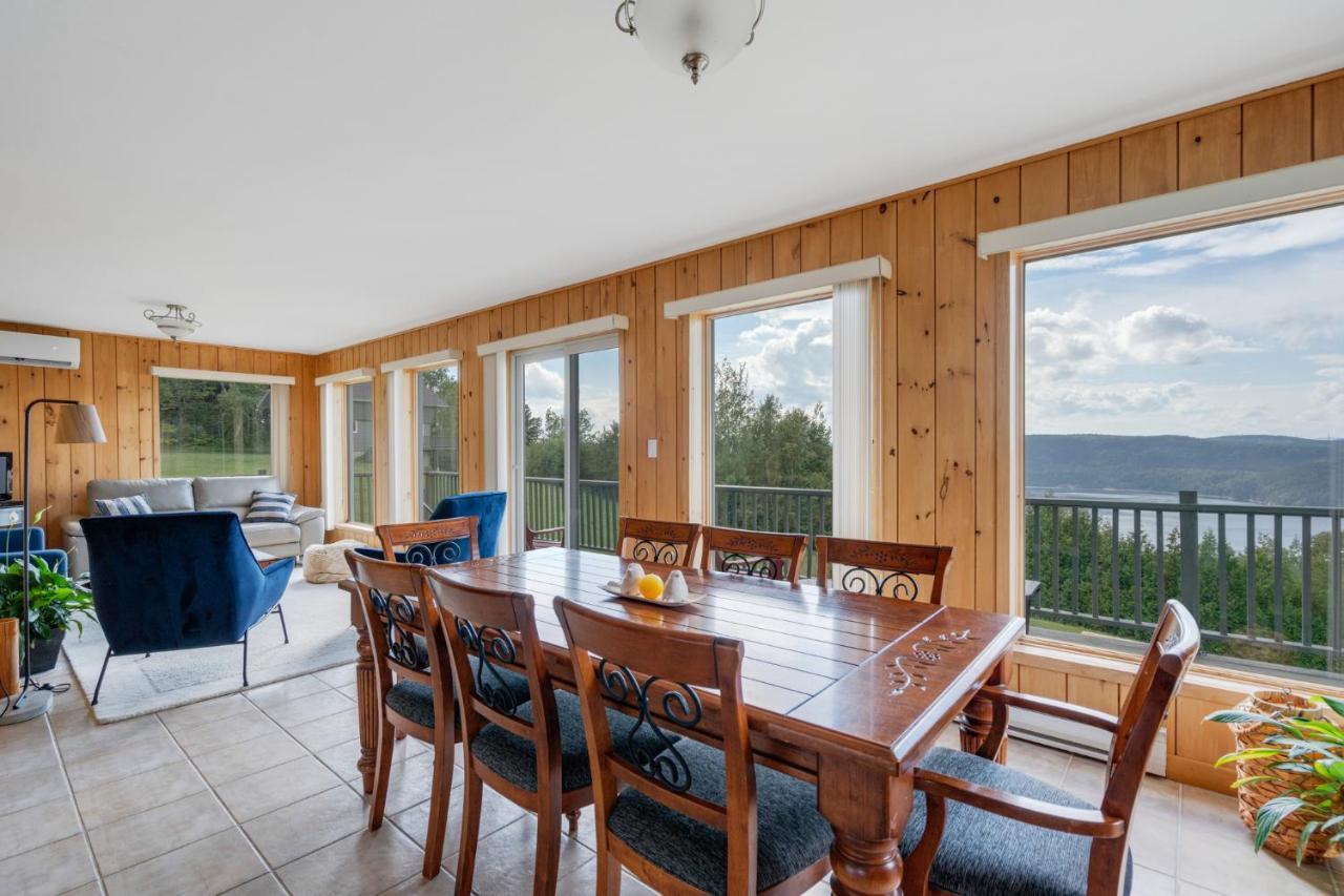 Sacre-Coeur Montfjord - Chalets, Vue Spectaculaire Et Spa. Chantafjord #4 מראה חיצוני תמונה